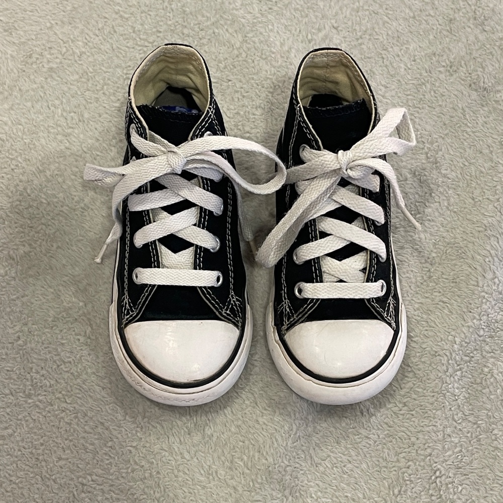 Converse Kids Sneakers Black and White